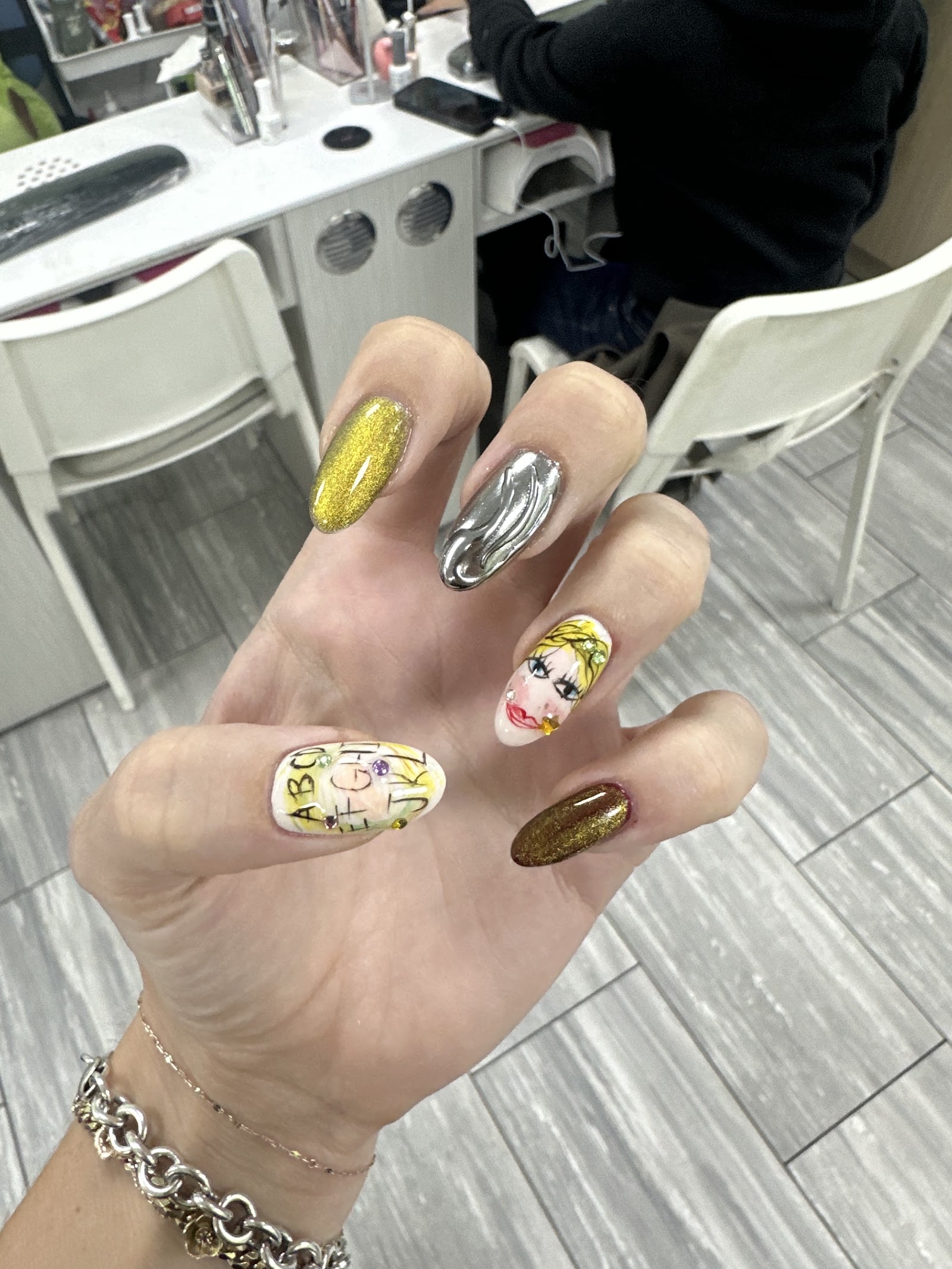 Tina Green Nail Salon nail work in Brooklyn, New York